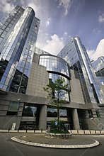 European Parliament building - Brussels, Belgium