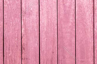 Vertical Pink Wooden Bars Texture Background