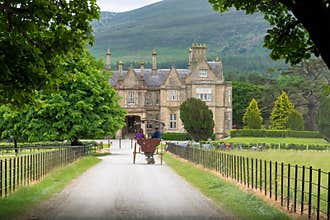 Muckross House in the The National Park of Killarney, Ireland