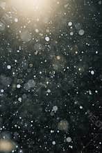 Snow bokeh texture