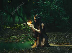 A fabulous; forest nymph Gyana