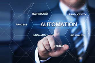Automation Software Technology Process System Business concept