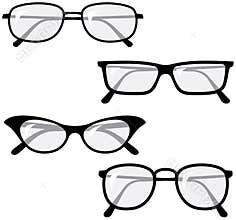 Eyeglasses â€“ Vector illustrations