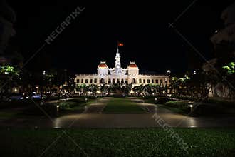 Ho Chi Min City at night