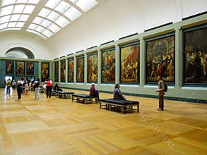 Art Interior Louvre Museum