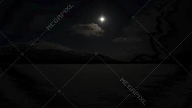 Total solar eclipse on march.20.2015 in northern norway, tromsoe city. timelapse taken from the frozen white prestevannet. Timelap