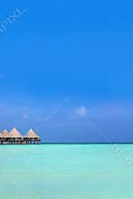 Exotic bungalow at green lagoon