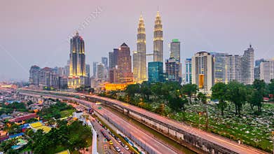 Kuala Lumpur Skyline