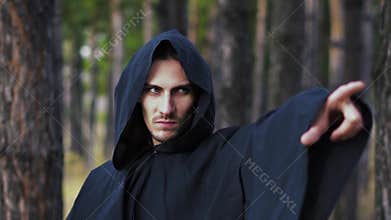 Warlock pointing finger