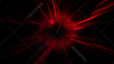 4k Thunder energy nebula universe,storm cloud particle lightning explosion.