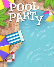 Pool Party Invitation Art Really Cool
