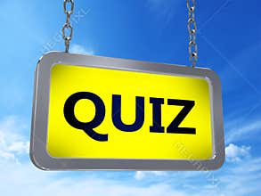 Quiz on billboard