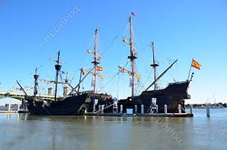 El Galeon Andalucia at port of St Augustine