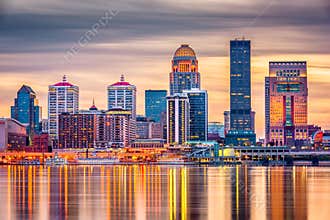 Louisville, Kentucky, USA Skyline