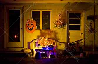 Halloween in Machias