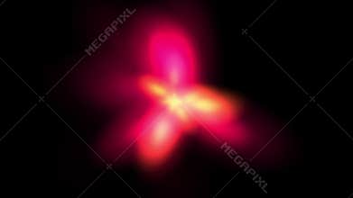 4k abstract red Laser ray.fantasy neon led light,magic illusion firework stage.
