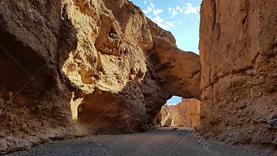Rock arch in Death Valley