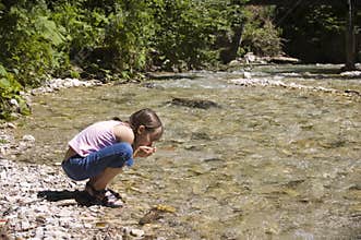 Drinking fresh Water