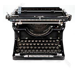 Antique typewriter