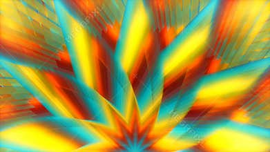 Stardom 1080p Multicolored Abstract Stars Video Background Loop