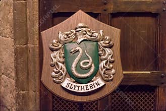 Slytherin house crest