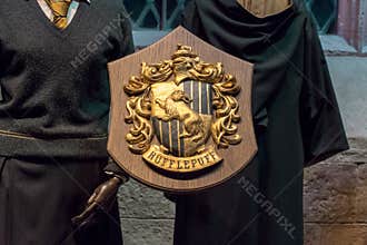 Hufflepuff house crest