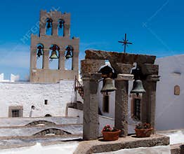 Bells of the Monastery of St. John in Greece