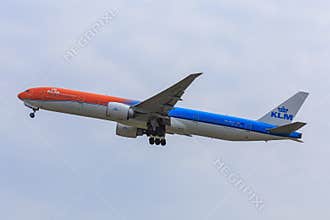 KLM Boeing 777 `Orange Pride`