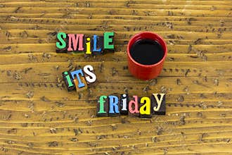 Smile friday smiling weekend break happy people celebrate