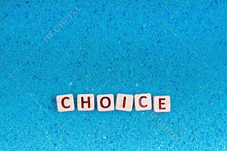 Choice word on stone