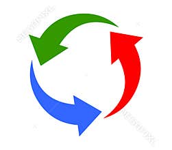 Arrow logo.Vector arrows.