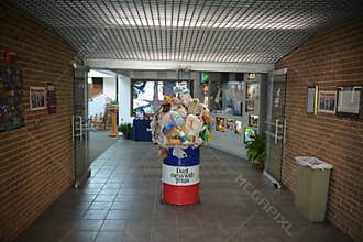 Texarkana Texas Welcome Center Don`t Mess with Texas Display