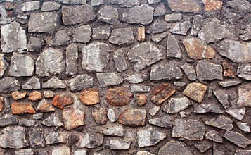 Designed with stone wall beautiful texture.