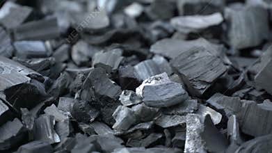Black charcoal texture background