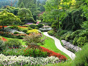 View of Sunken Gardens