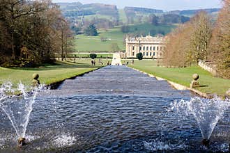 Water Cascade at Chatsworth House