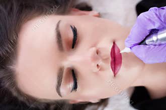 Luscious Red Lips: Enhancing Beauty with Permanent Makeup