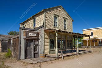 Old Wild West Town Movie Set in Arizona