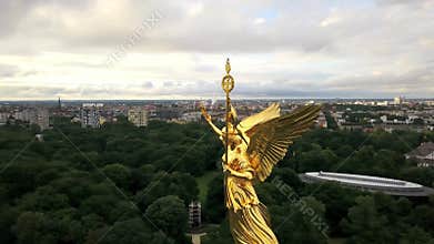 Shiny Victory Column in Berlin