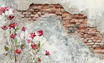 Brick wall