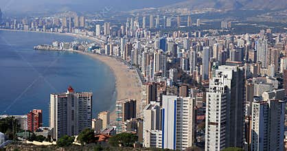 Benidorm bay