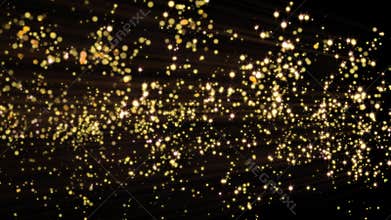 Luminous Christmas shooting star