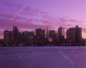 Boston, MA skyline