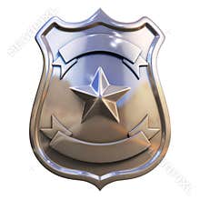 Blank badge