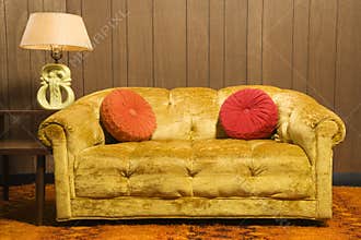 Retro style room.