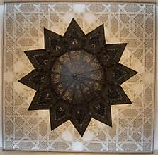 Interior of The Hassan II Mosque in Casablanca, Morocco
