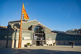 El Born Centre de Cultura i Memoria or The Born Culture and Memory Centre in Barcelona city in Catalonia region of Spain