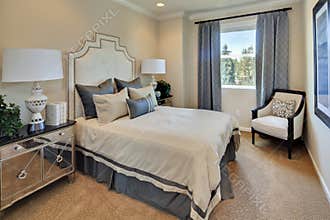 Model Home Master Bedroom