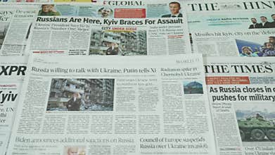 Ukraine war and Russian invasion