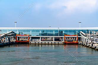 Busy Xuwen Port, Zhanjiang City, Guangdong